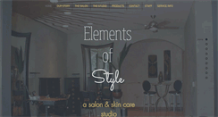 Desktop Screenshot of elementsofstylevacaville.com